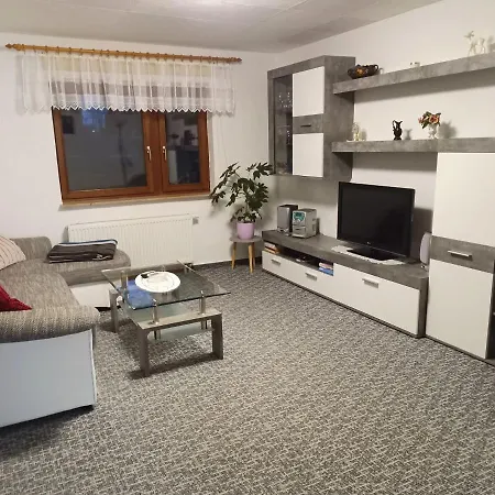 アパート Ferienwohnung Boddennaehe *